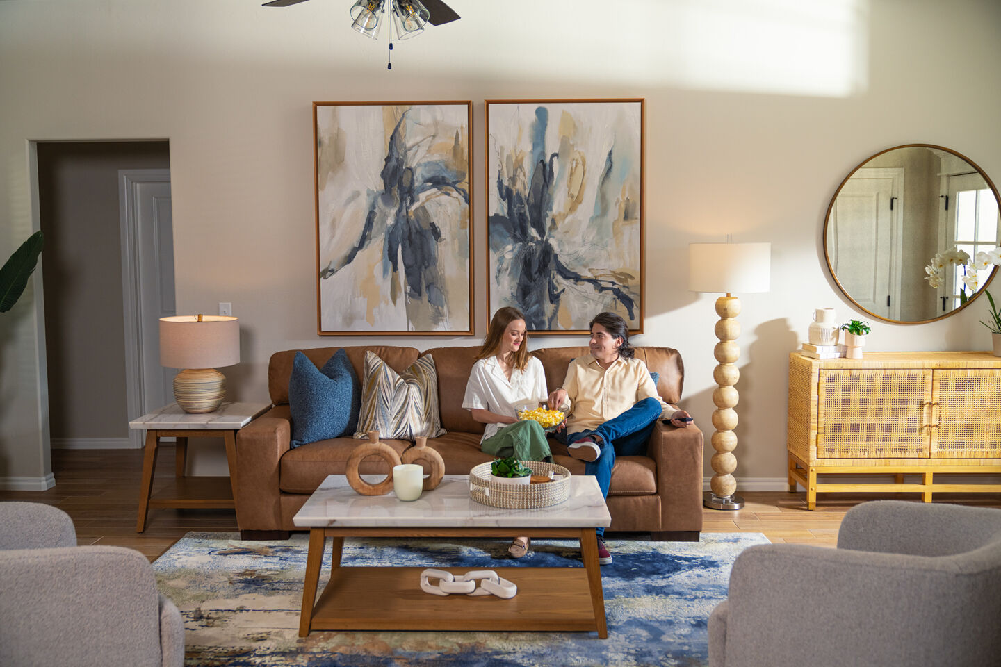 Ashley Lombardia Sofa in Contemporary Living